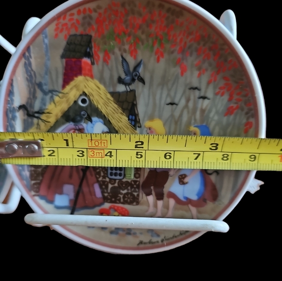 VINTAGE Porcelain Kleiber Miniature Fairy Tale Plates - Picture 5 of 11